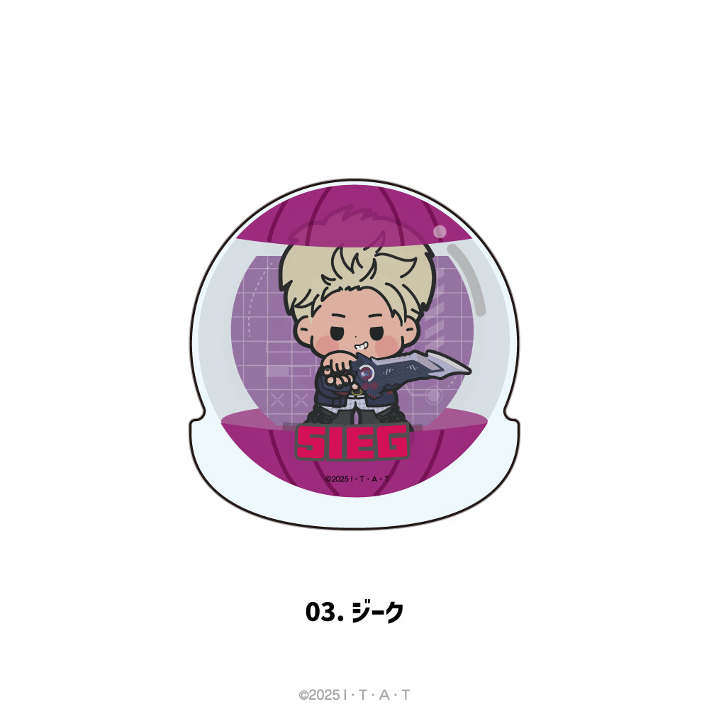 仮面ライダーゼッツ ゆらゆらアクリルブロック 03.ジーク - 公式商品画像 | AniSmile