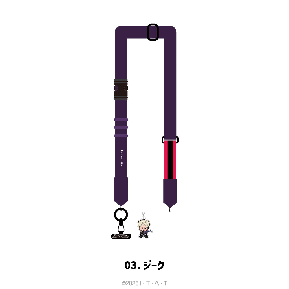仮面ライダーゼッツ スマホストラップ 03.ジーク - 公式商品画像 | AniSmile
