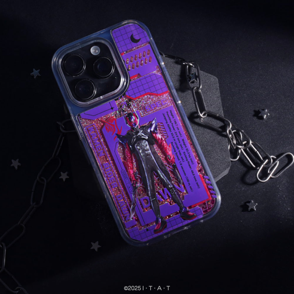 仮面ライダーゼッツ グリッタースマホケース(iPhone7/8/SE2) 03.仮面ライダードォーン 画像 2 | AniSmile
