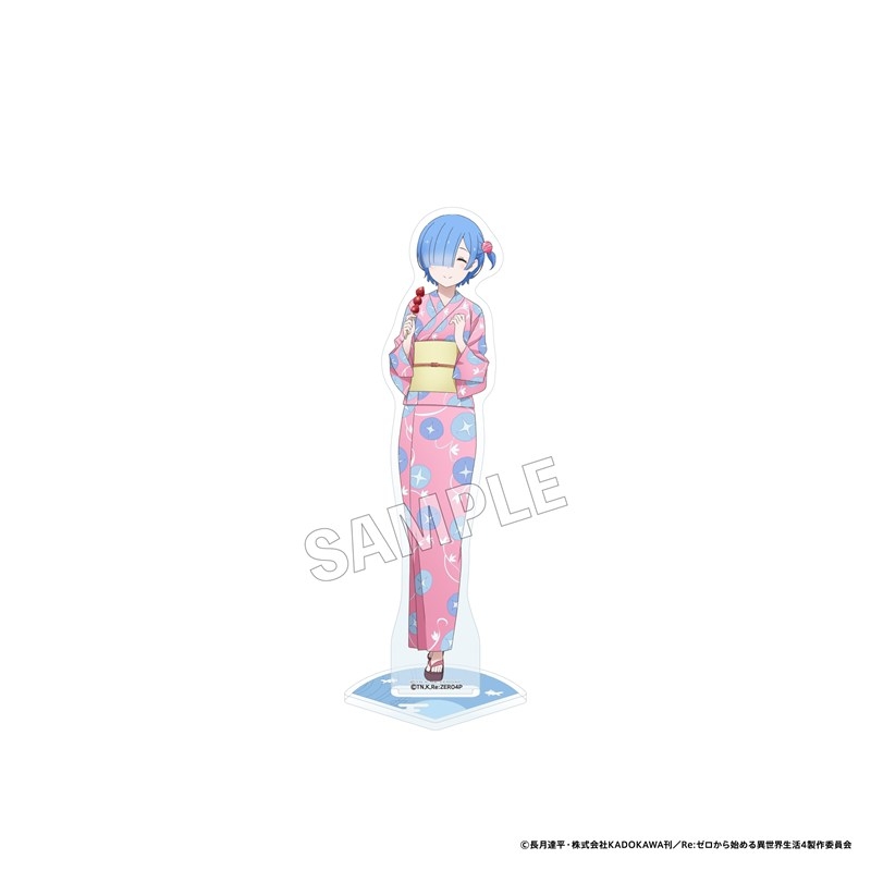「Re:ゼロから始める異世界生活」アクリルスタンドフィギュア お祭り ver. レム - AniSmile