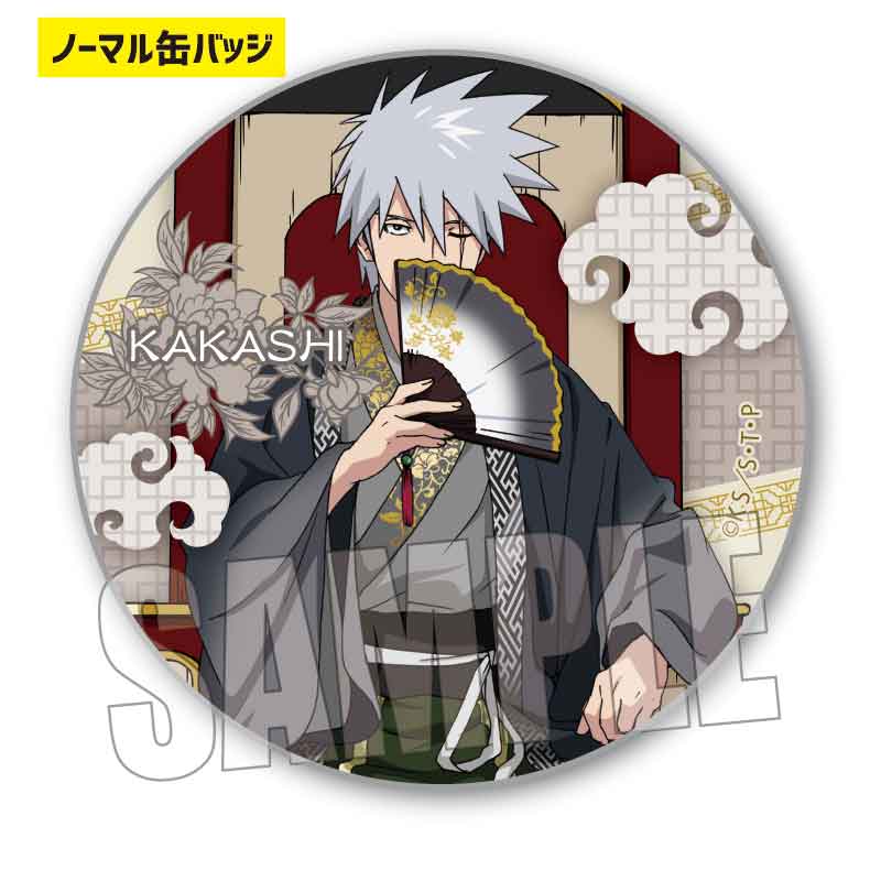 トレーディング缶バッジ NARUTO-ナルト- 疾風伝/玉座ver. Image 3 | AniSmile