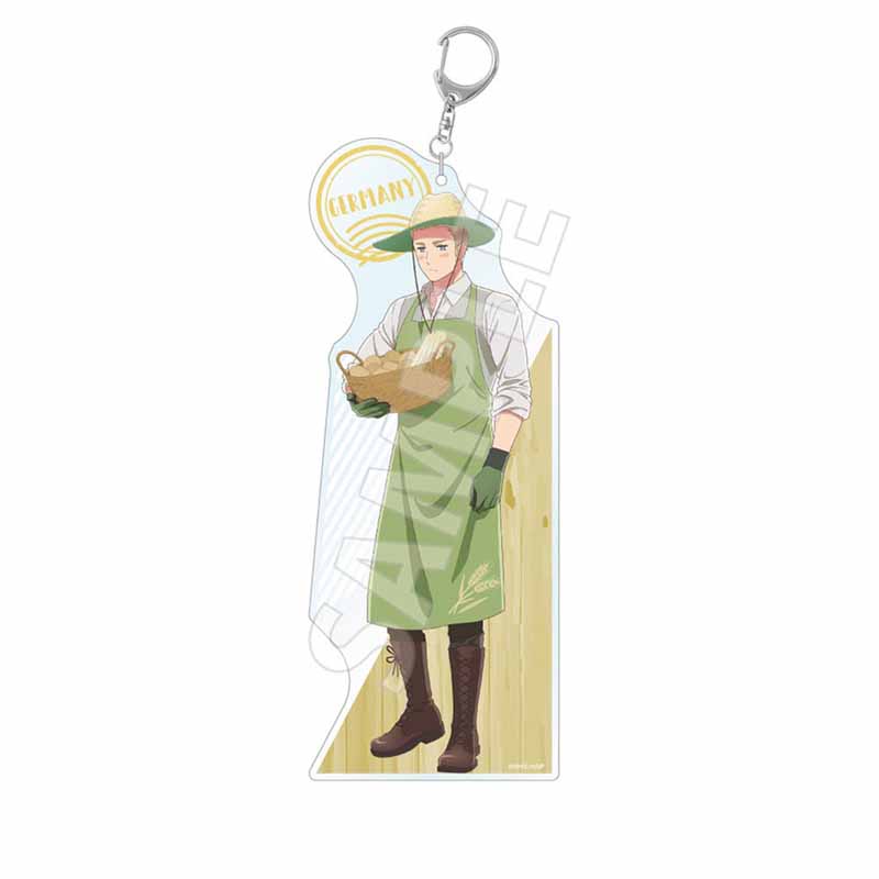 アニメ「ヘタリア World★Stars」 収穫祭 アクリルキーホルダーBIG ドイツ 画像 2 | AniSmile