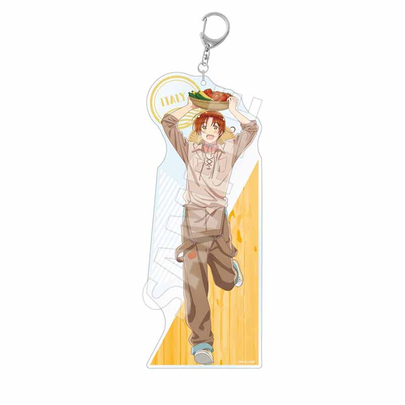 アニメ「ヘタリア World★Stars」 収穫祭 アクリルキーホルダーBIG イタリア 画像 2 | AniSmile