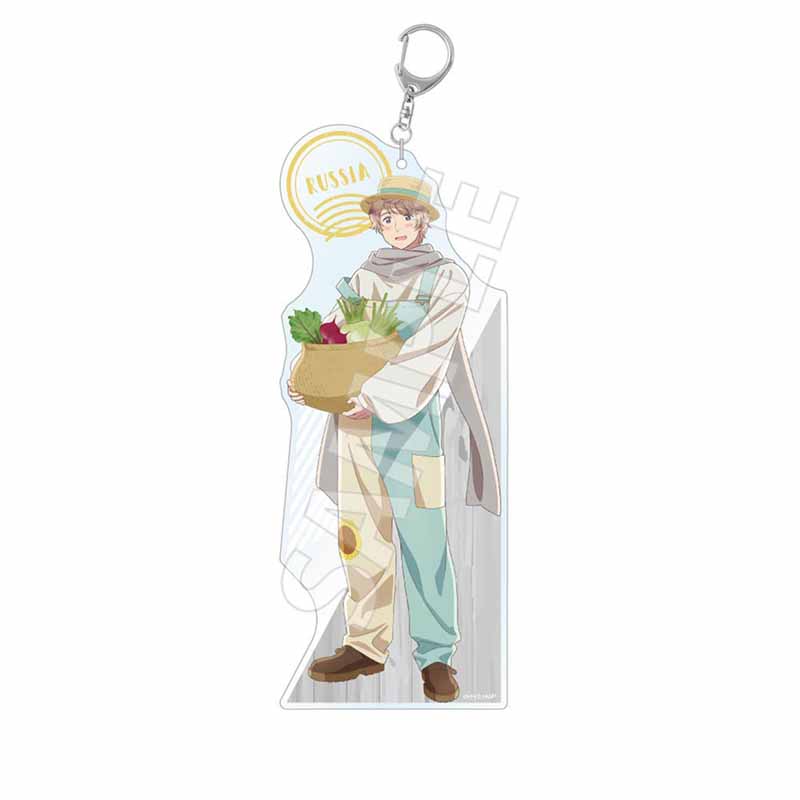 アニメ「ヘタリア World★Stars」 収穫祭 アクリルキーホルダーBIG ロシア 画像 2 | AniSmile