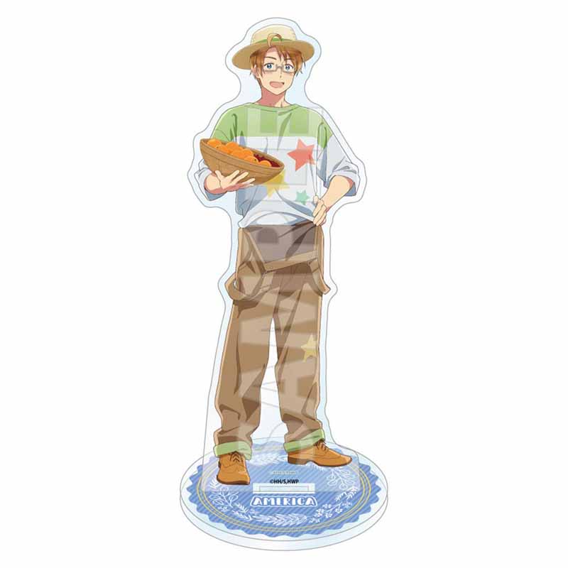 アニメ「ヘタリア World★Stars」 収穫祭 アクリルスタンド アメリカ 画像 2 | AniSmile