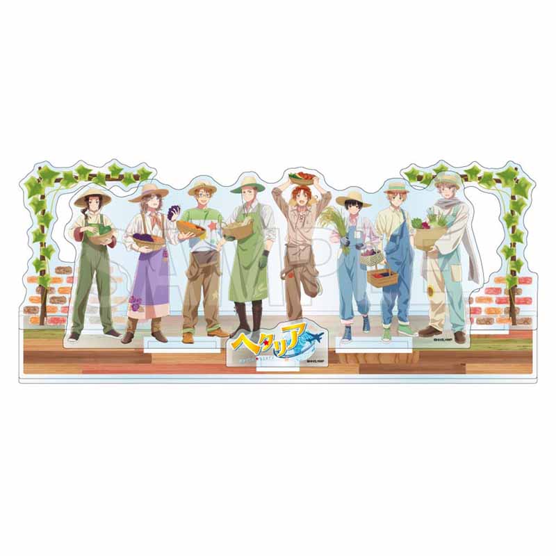 アニメ「ヘタリア World★Stars」 収穫祭 アクリルスタンドジオラマ 画像 4 | AniSmile