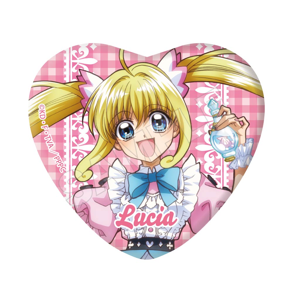 ぴちぴちピッチ アリスファッション ハート缶バッジ※1BOX=13入 画像 2 | AniSmile