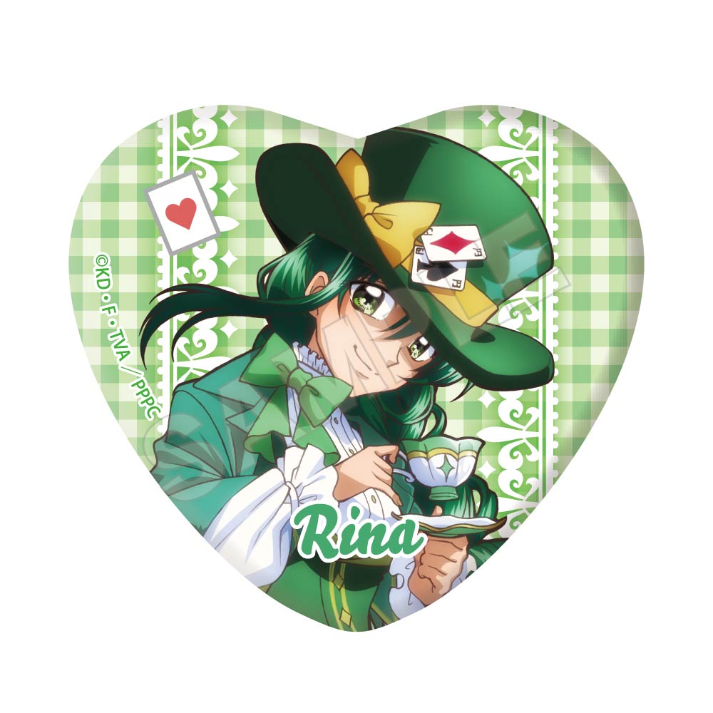 ぴちぴちピッチ アリスファッション ハート缶バッジ※1BOX=13入 画像 4 | AniSmile