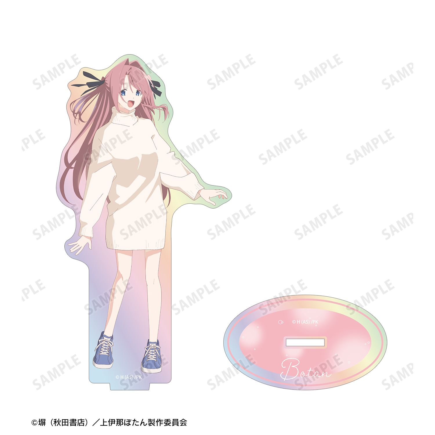 上伊那ぼたん オーロラアクリルスタンド Image 3 | AniSmile
