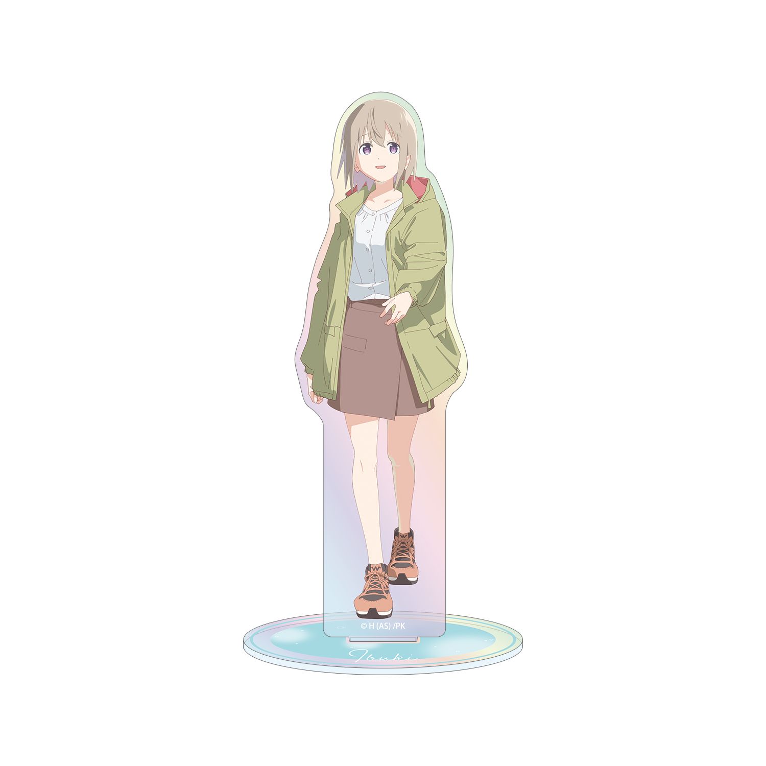 TVアニメ「上伊那ぼたん、酔へる姿は百合の花」 砺波いぶき オーロラアクリルスタンド - AniSmile