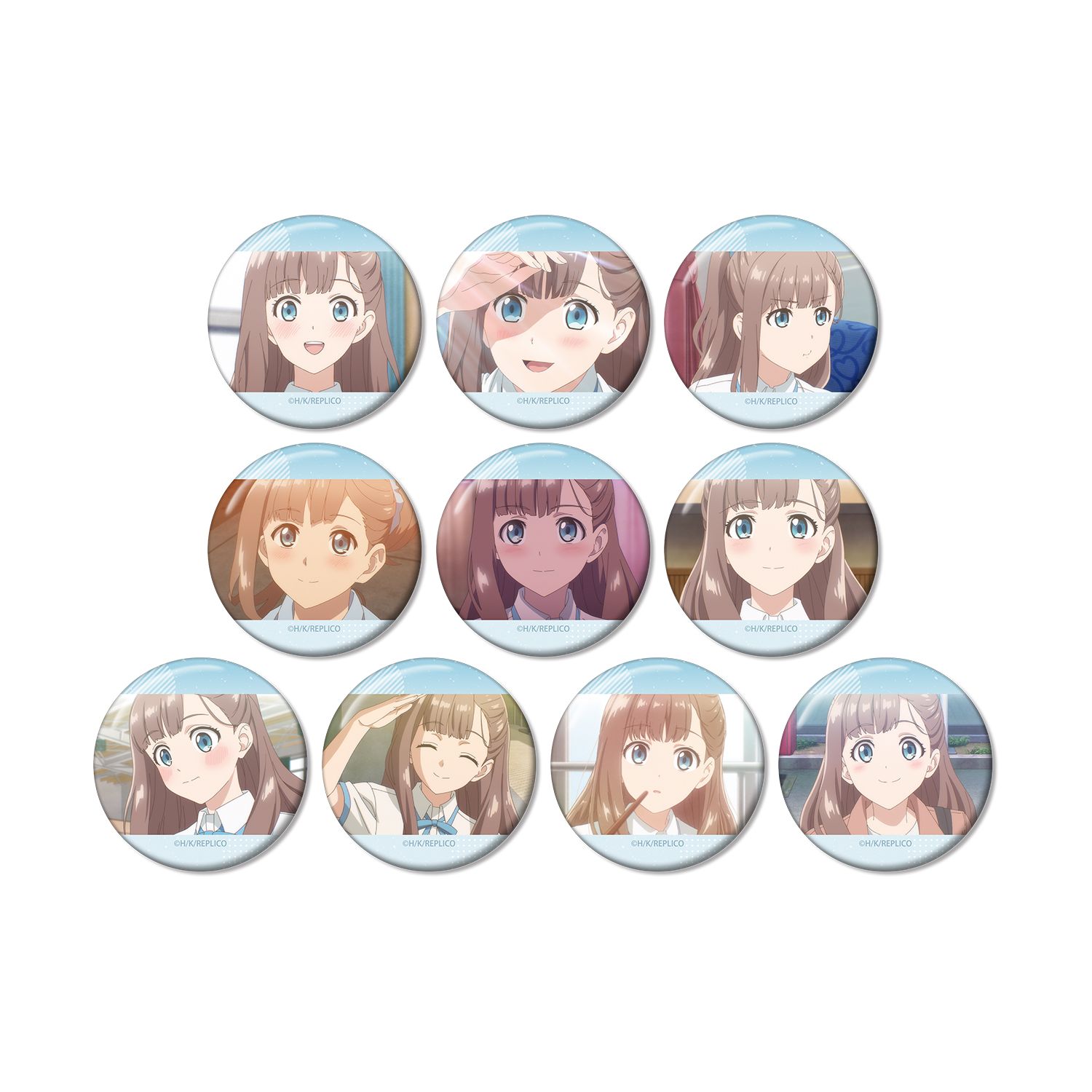 TVアニメ「レプリカだって、恋をする。」 トレーディング ナオオンリー 場面写缶バッジ(単位/単品) - AniSmile