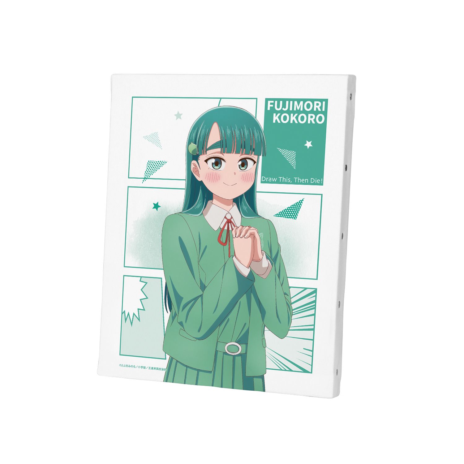 TVアニメ『これ描いて死ね』 藤森 心 F3号キャンバスボード - AniSmile