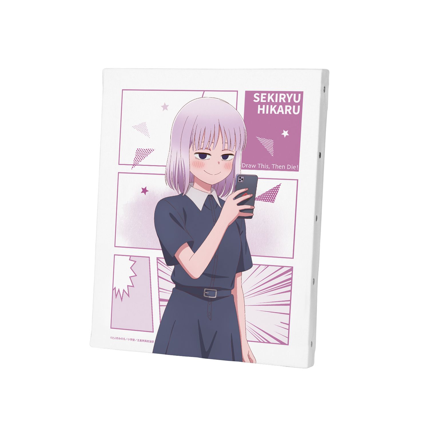 TVアニメ『これ描いて死ね』 石龍 光 F3号キャンバスボード - AniSmile