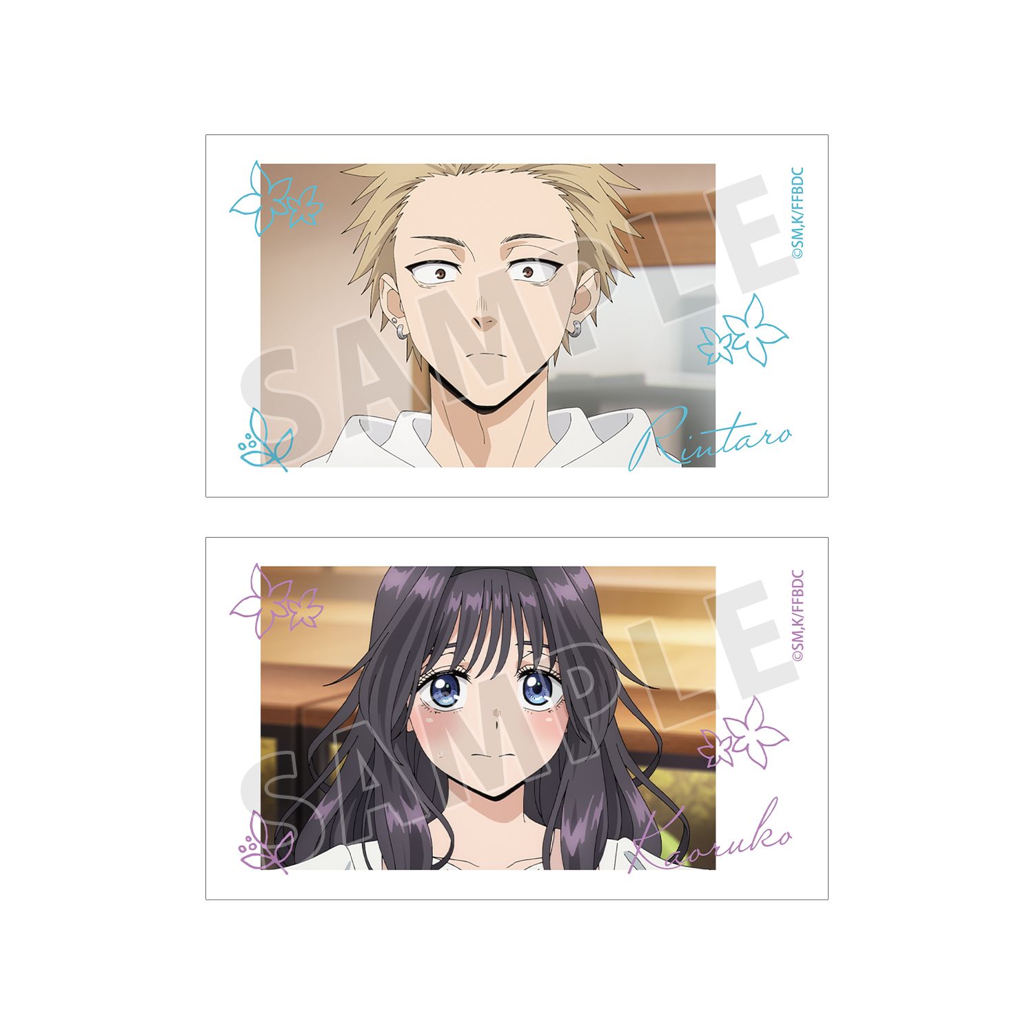 TVアニメ「薫る花は凛と咲く」 紬 凛太郎&和栗薫子 場面写Ani-Frame2枚セット ver. - AniSmile