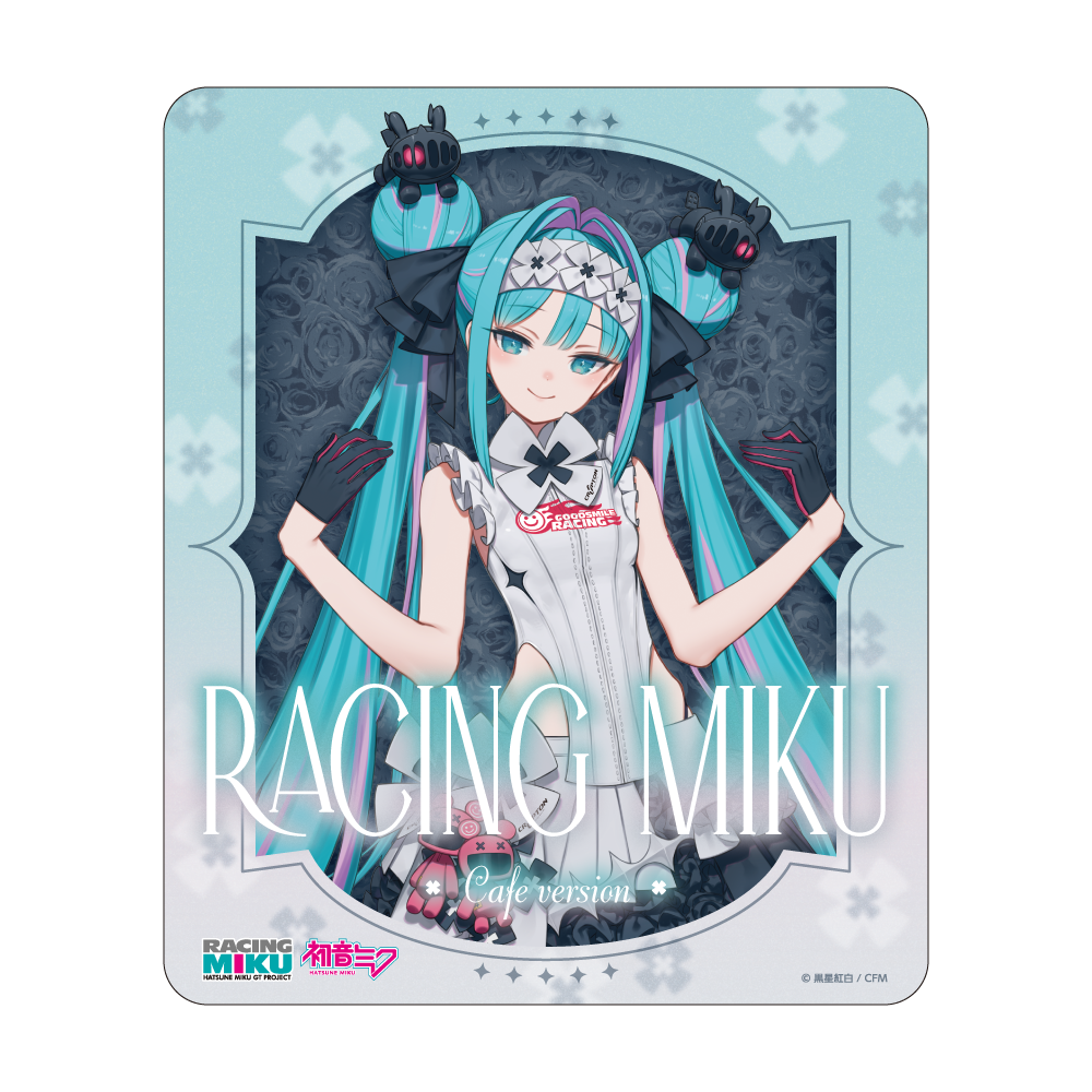 レーシングミク 2026 カフェVer. マグネットカーステッカー - AniSmile