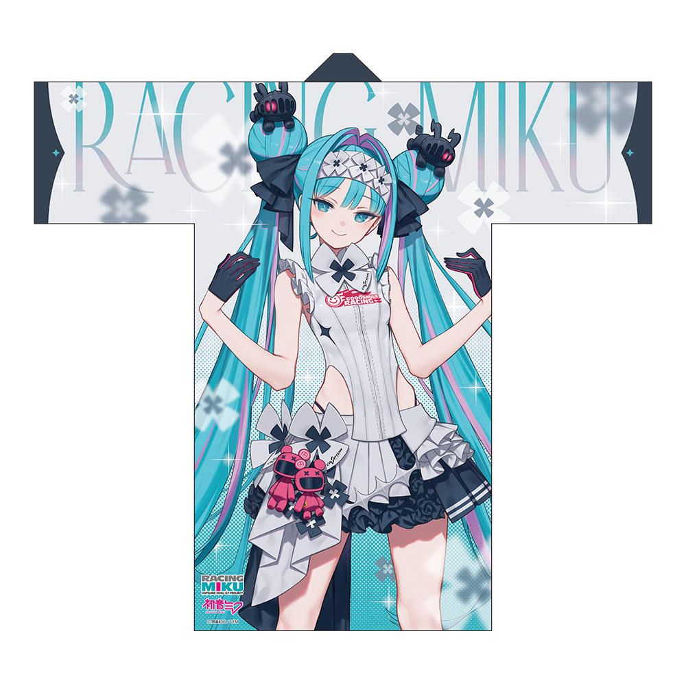 レーシングミク 2026 カフェVer. ロング丈フルグラフィックハッピ Image 3 | AniSmile