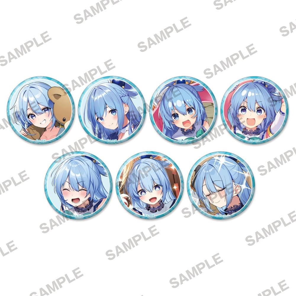 『この素晴らしい世界に祝福を!』誕生祭2026 トレーディング缶バッジ アクアVer. - AniSmile