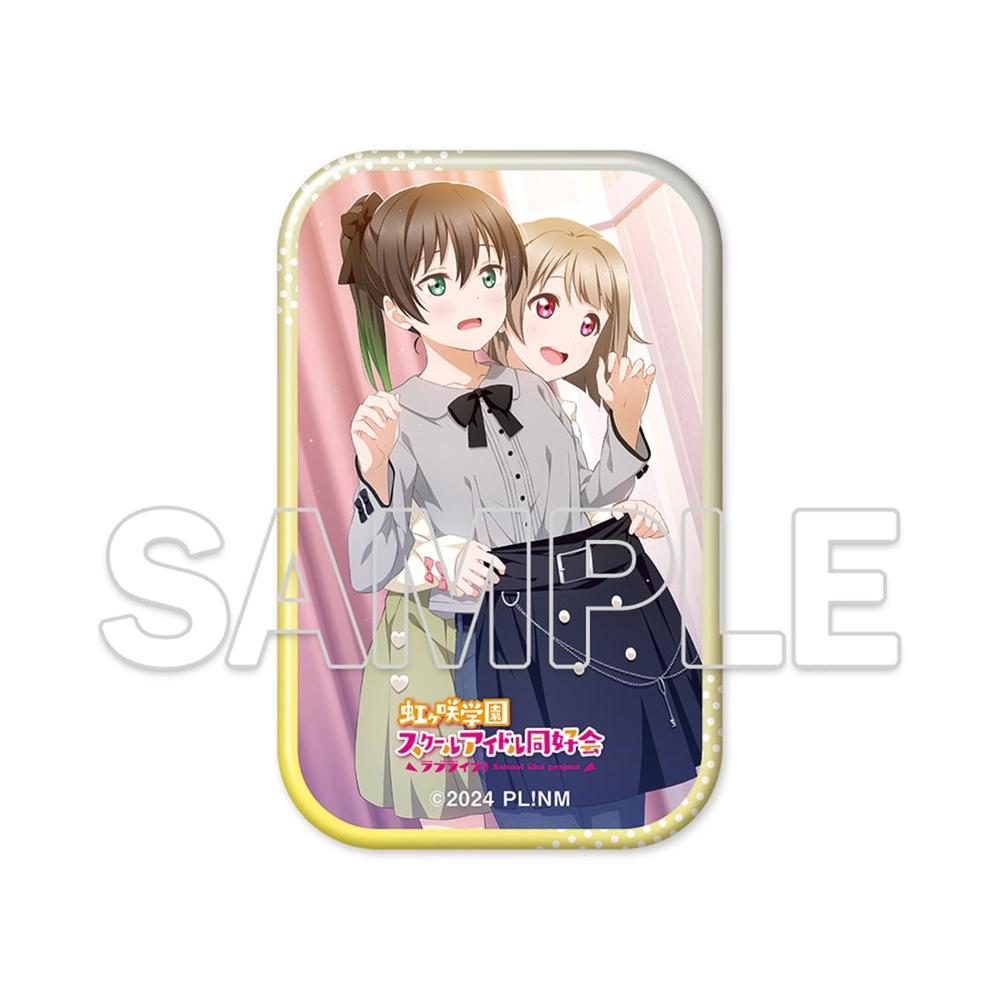 『ラブライブ!虹ヶ咲学園スクールアイドル同好会』スクエア缶バッジ 侑& - AniSmile