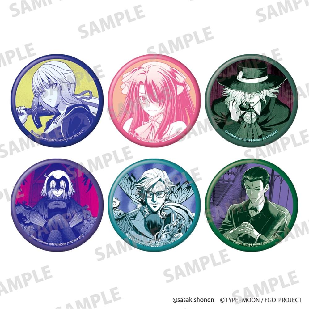 「Fate/Grand Order -Epic of Remnant- 亜種特異点I 悪性隔絶魔境 新宿 新宿幻霊事件」トレーディング缶バッジ pack - AniSmile