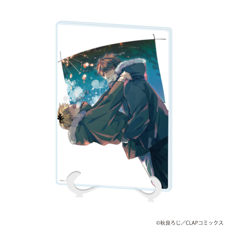アクリルアートボード(A5サイズ)「絶対!お前のほうがかわいいくせに」01/奈良征二&神戸一輝(公式イラスト) - AniSmile