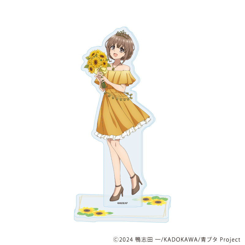 アクリルスタンド「『青春ブタ野郎』シリーズ」10/梓川花楓 フラワードレスver.(描き下ろしイラスト) - AniSmile