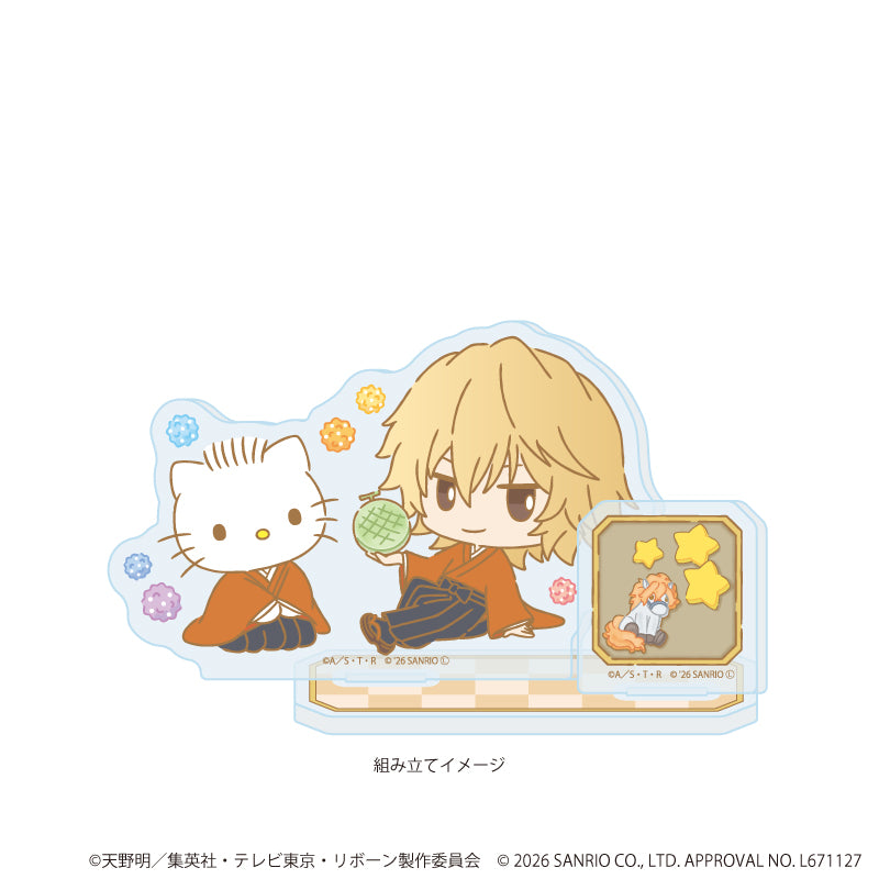アクリルスタンドプレート「家庭教師ヒットマンREBORN!×SANRIO CHARACTERS」20/ディーノ×ディアダニエル(コラボイラスト) Image 2 | AniSmile