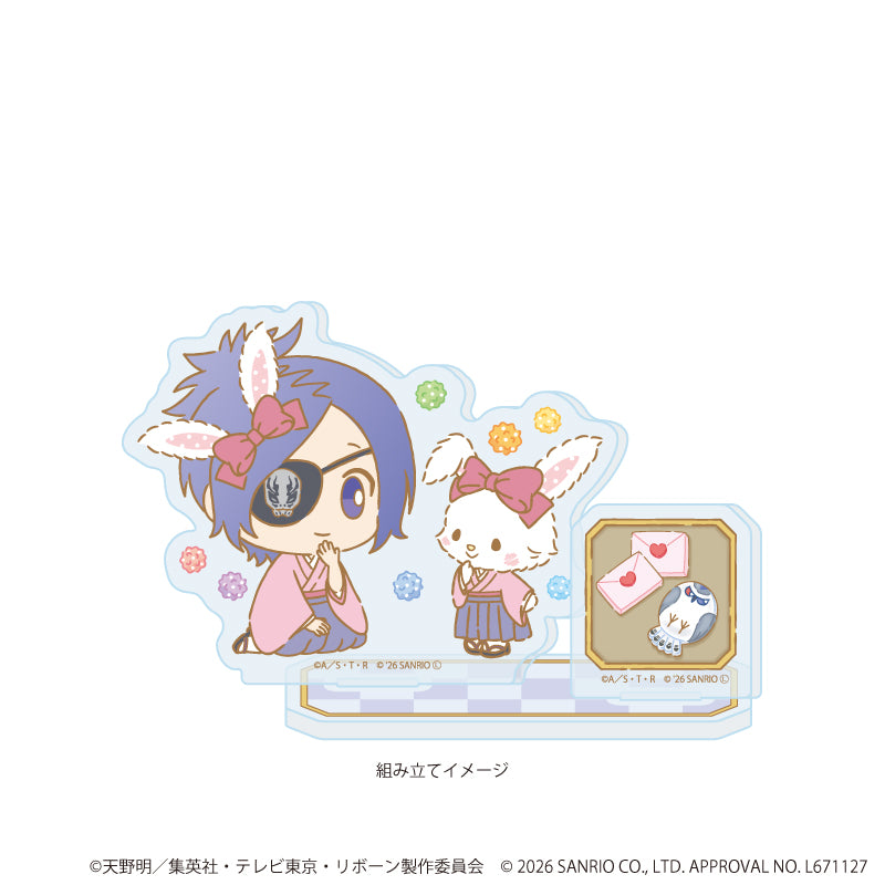 アクリルスタンドプレート「家庭教師ヒットマンREBORN!×SANRIO CHARACTERS」19/クローム髑髏×ウィッシュミーメル(コラボイラスト) Image 2 | AniSmile