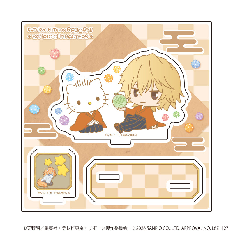 アクリルスタンド「家庭教師ヒットマンREBORN!×SANRIO CHARACTERS」54/笹川了平×ウィアーダイナソアーズ! Image 5 | AniSmile