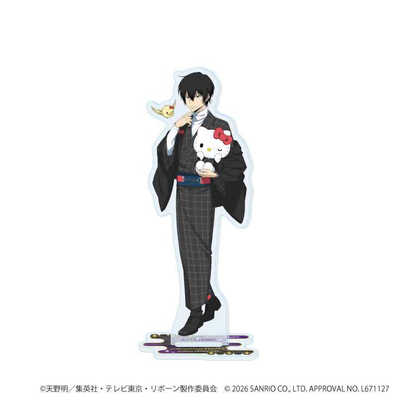 アクリルスタンド「家庭教師ヒットマンREBORN!×SANRIO CHARACTERS」53/雲雀恭弥×ハローキティ - AniSmile