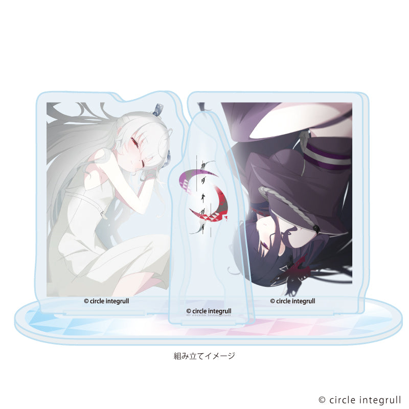アクリルスタンドプレート「カタネガイ」04/凪&夜実 B(公式イラスト) Image 2 | AniSmile