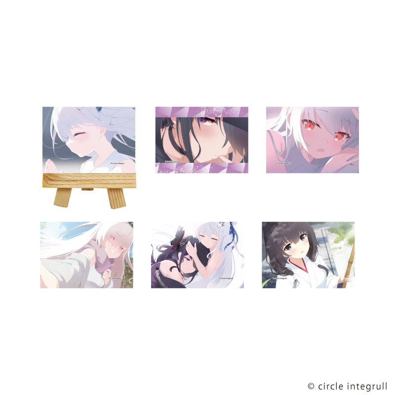 キャンバスボードミニ「カタネガイ」01/ブラインド(全6種)(場面写イラスト) - AniSmile