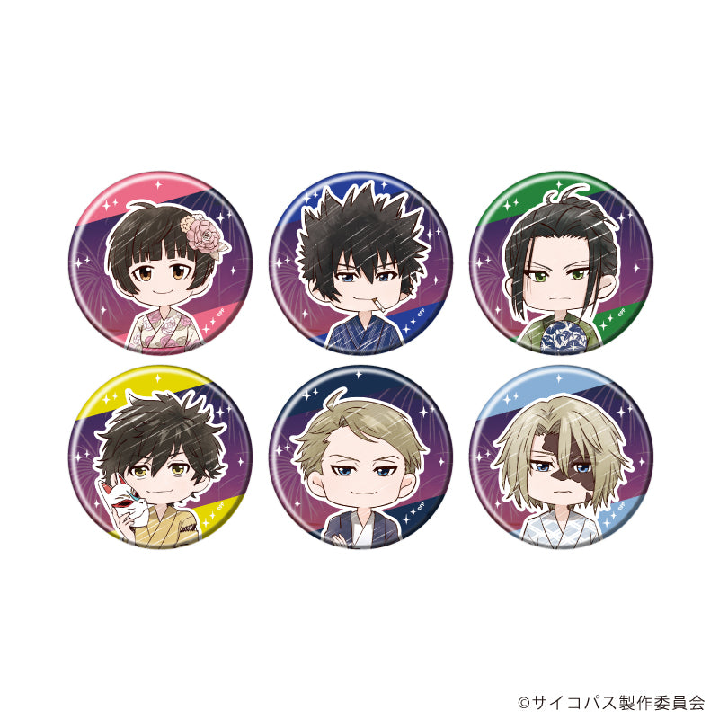缶バッジ「劇場版 PSYCHO-PASS サイコパス PROVIDENCE」02/浴衣ver. ブラインド(全6種)(グラフアートイラスト) - AniSmile