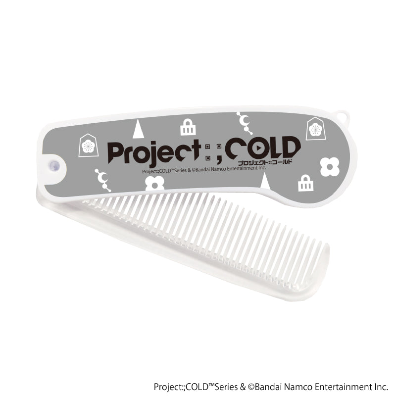 折りたたみコーム「「Project:;COLD」シリーズ」01/ロゴデザイン - AniSmile