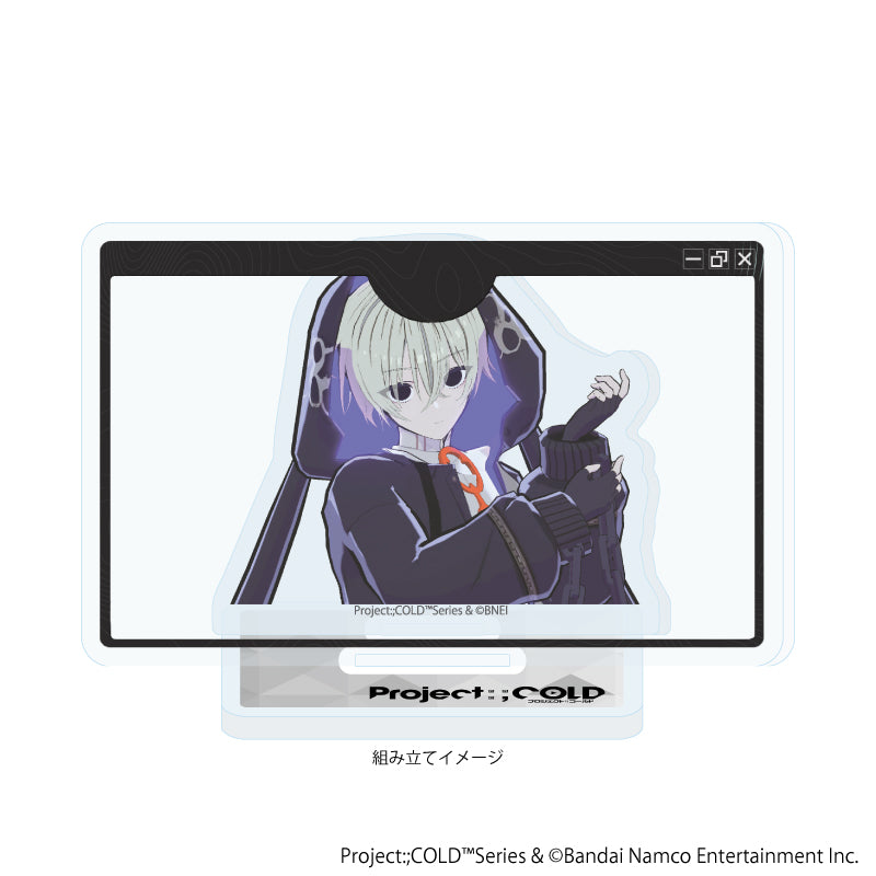 アクリルスタンドプレート「「Project:;COLD」シリーズ」06/イオリ・ハートフィールド(公式イラスト) Image 2 | AniSmile