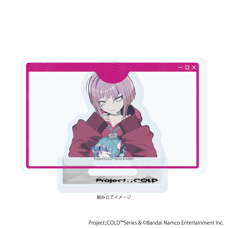 アクリルスタンドプレート「「Project:;COLD」シリーズ」05/墨田 季楽々(公式イラスト) Image 2 | AniSmile