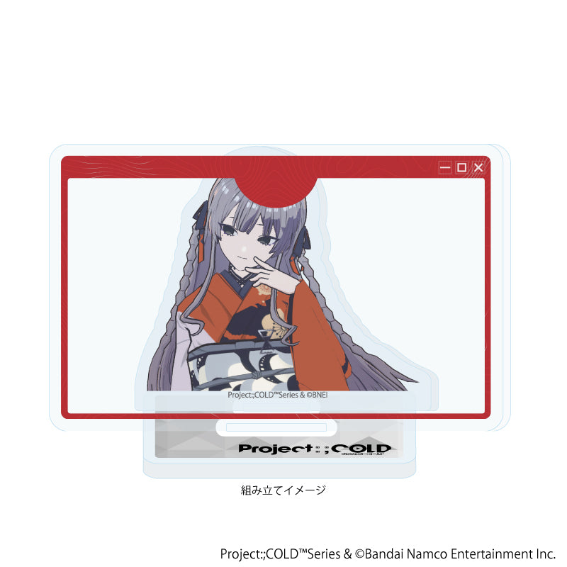 アクリルスタンドプレート「「Project:;COLD」シリーズ」01/風張 美聡(公式イラスト) Image 2 | AniSmile