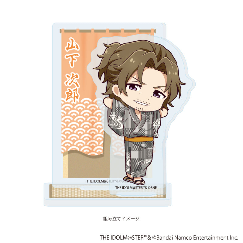 アクリルスタンドプレート「アイドルマスター SideM」14/山下次郎 浴衣ver.(ミニキャライラスト) Image 2 | AniSmile