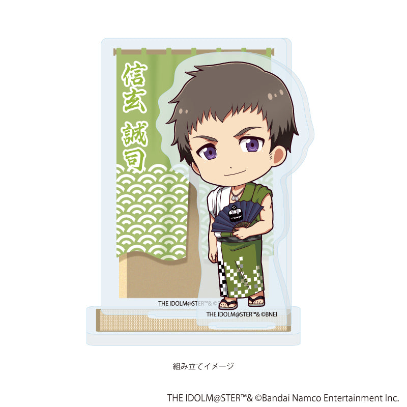 アクリルスタンドプレート「アイドルマスター SideM」12/信玄誠司 浴衣ver.(ミニキャライラスト) Image 2 | AniSmile