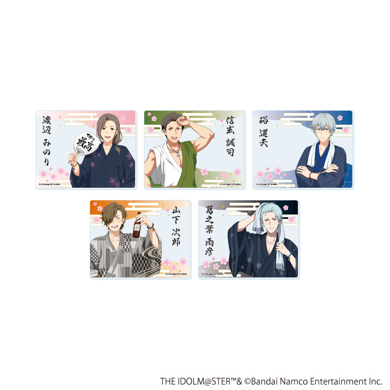 アクリルカード「アイドルマスター SideM」23/浴衣ver. トレーディング(全5種)(描き下ろしイラスト) - AniSmile