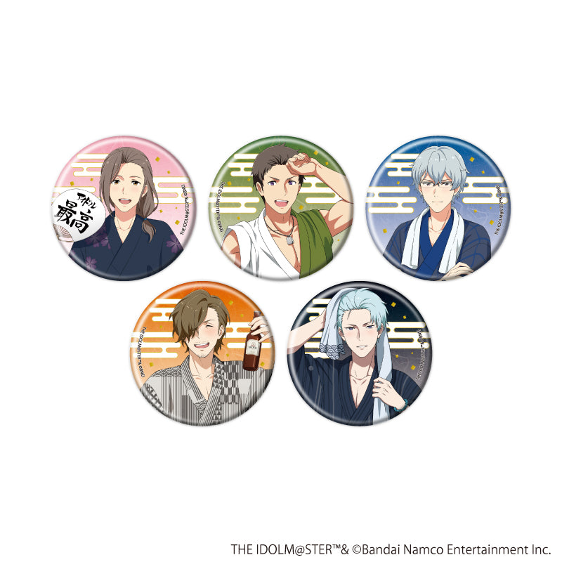 缶バッジ「アイドルマスター SideM」43/浴衣ver. トレーディング(全5種)(描き下ろしイラスト) - AniSmile