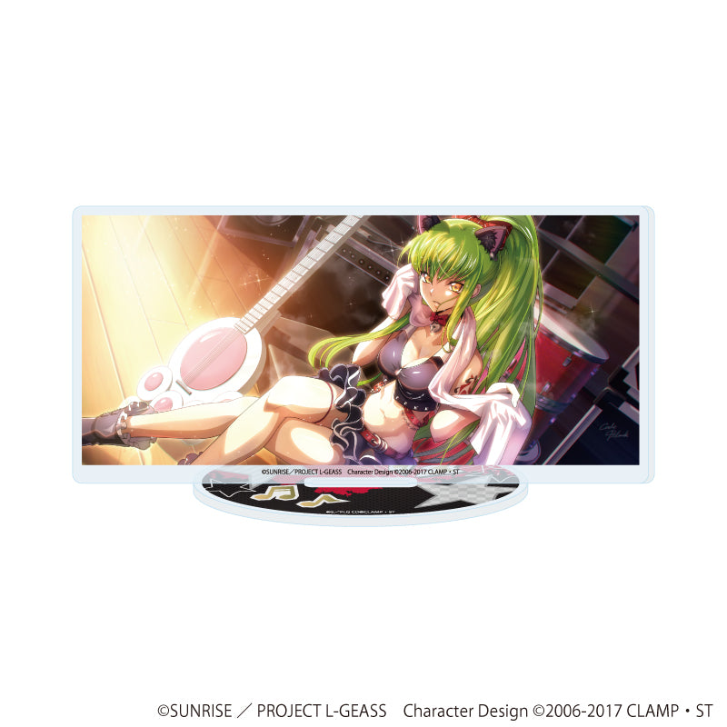 アクリルスタンド「コードギアス 反逆のルルーシュ ロストストーリーズ」21/ミステリアス・ギター(公式イラスト) - AniSmile