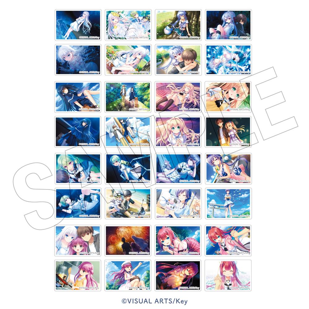 Summer Pockets REFLECTION BLUE <水遊び> フォトグレイキーホルダー用トレーディングマグネット - AniSmile