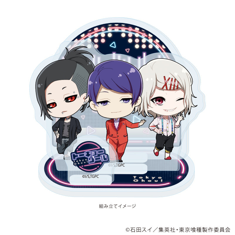 アクリルスタンドプレート「東京喰種」02/月山&ウタ&什造(ミニキャライラスト) 画像 2 | AniSmile