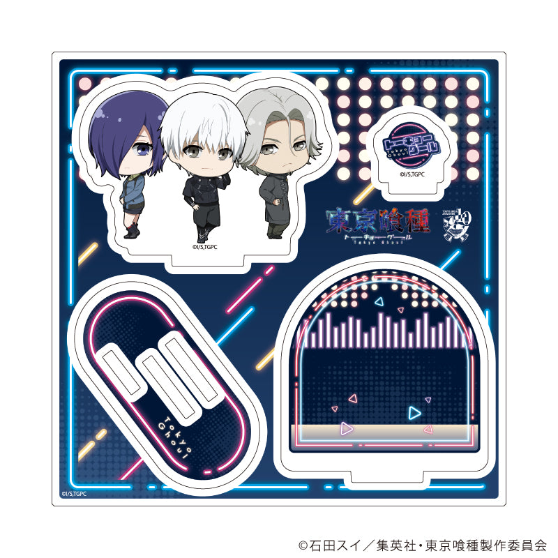 アクリルスタンドプレート「東京喰種」01/金木&董香&四方(ミニキャライラスト) - 公式商品画像 | AniSmile
