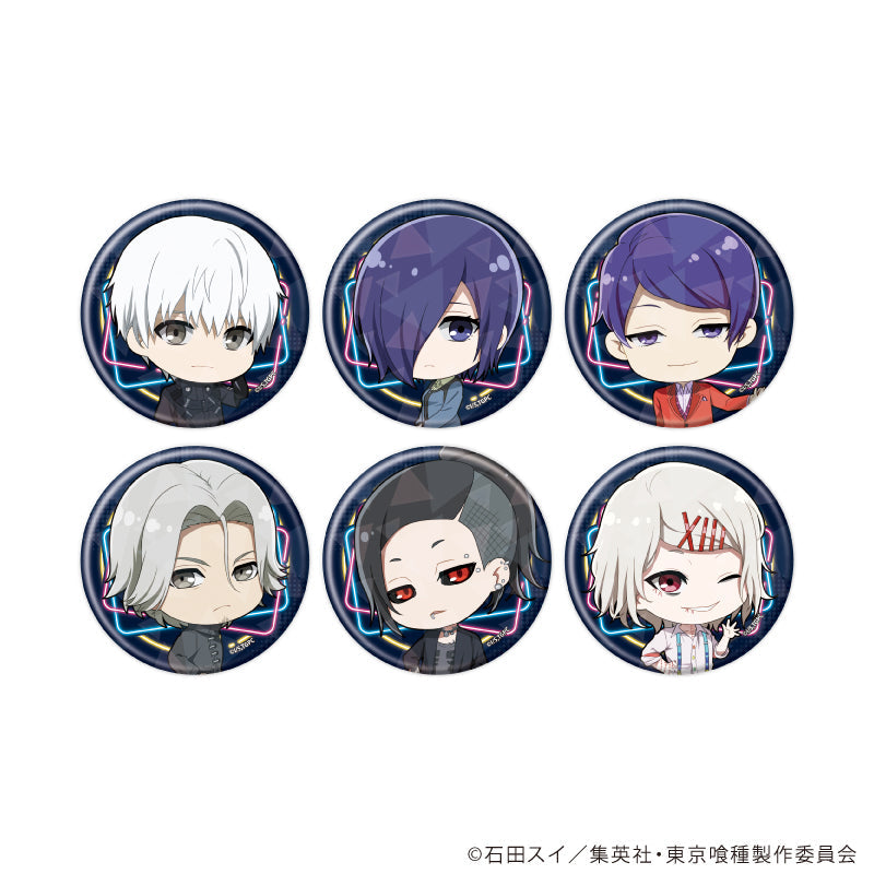 ホログラム缶バッジ(57mm)「東京喰種」02/ブラインド(全6種)(ミニキャライラスト) - 公式商品画像 | AniSmile