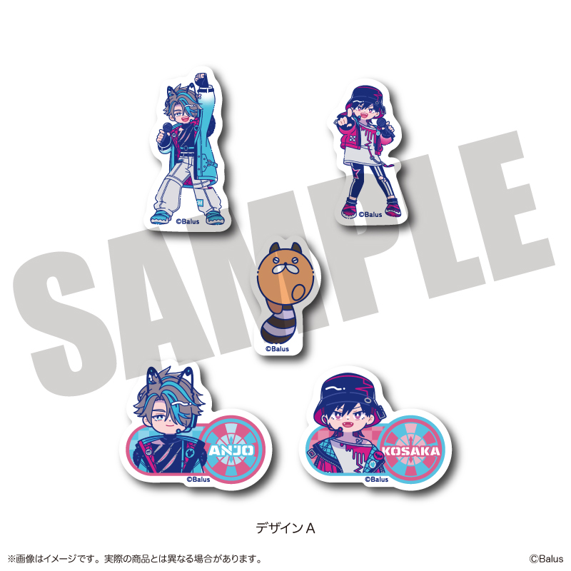 「MonsterZ MATE」 にゅ〜とろ第2弾 フレークシールセット - AniSmile