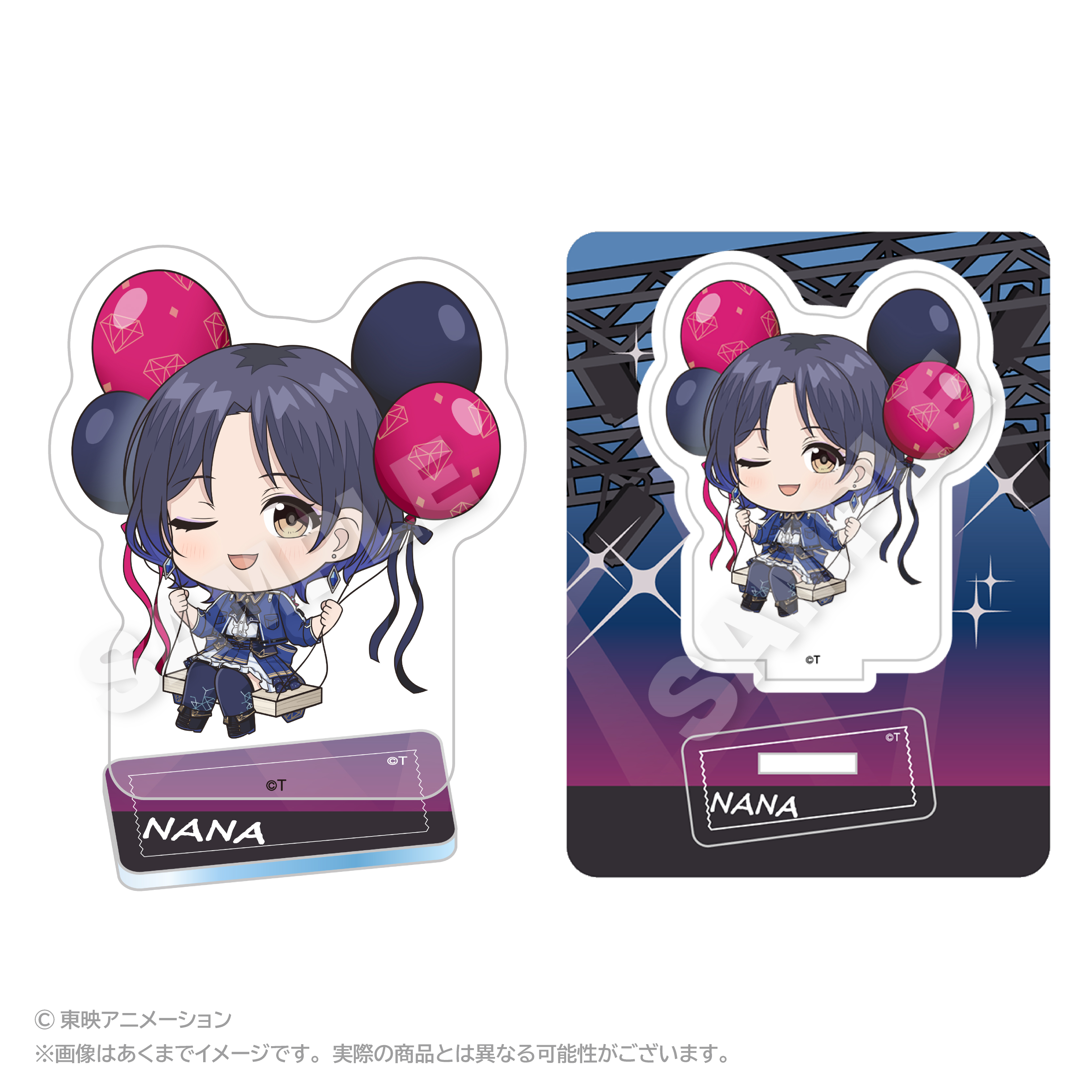 ガールズバンドクライ ばるんこアクリルマスコット ナナ - AniSmile