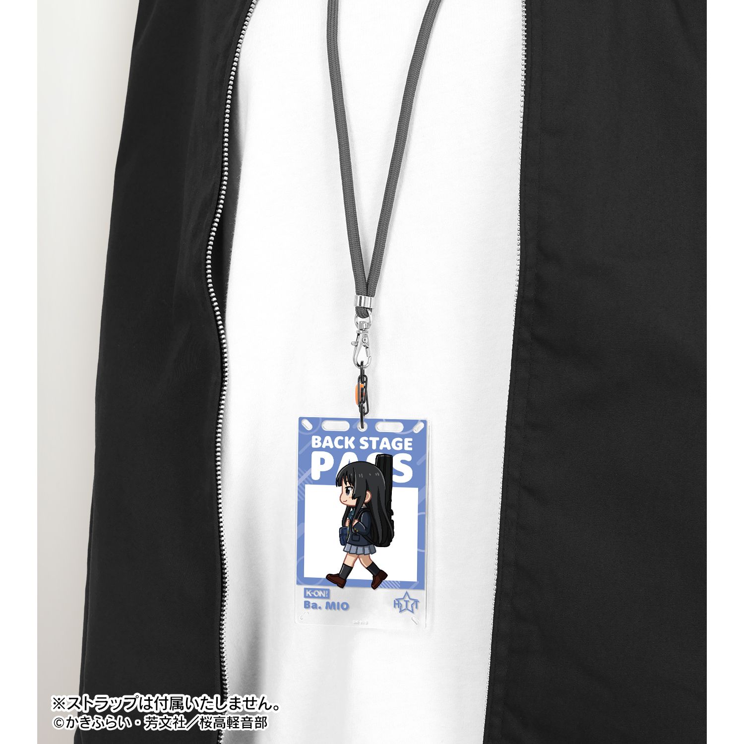 けいおん! 秋山 澪 ちびとこ 制服ver. カードアクリルキーホルダー - AniSmile