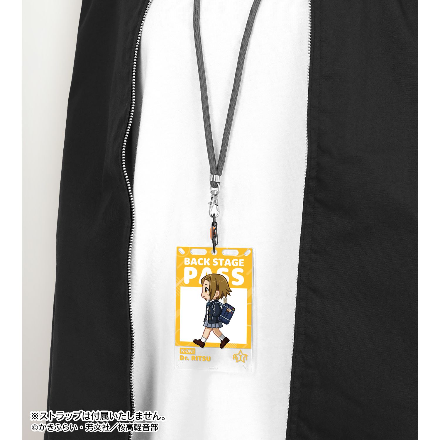 けいおん! 田井中 律 ちびとこ 制服ver. カードアクリルキーホルダー 画像 3 | AniSmile