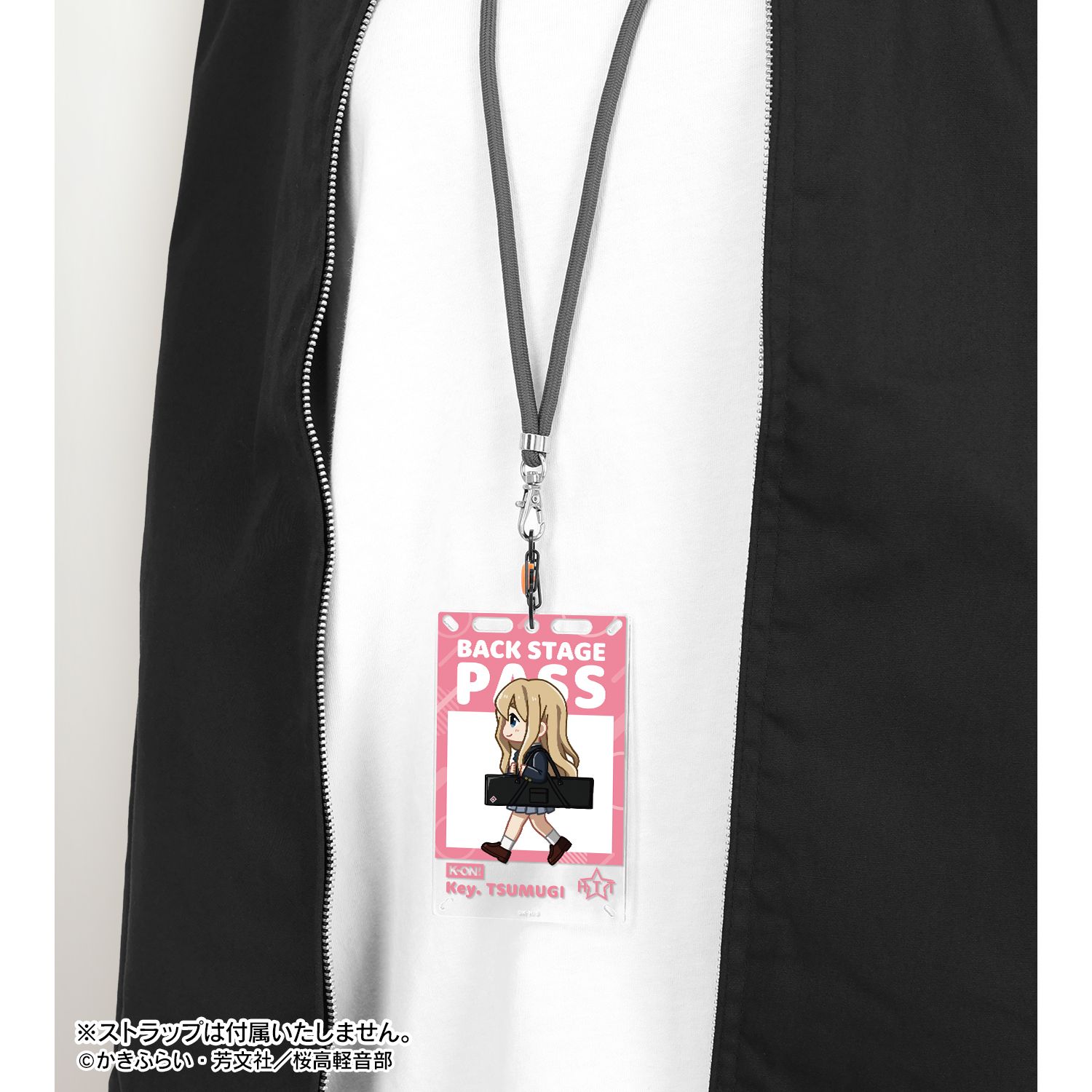 けいおん! 琴吹 紬 ちびとこ 制服ver. カードアクリルキーホルダー 画像 3 | AniSmile